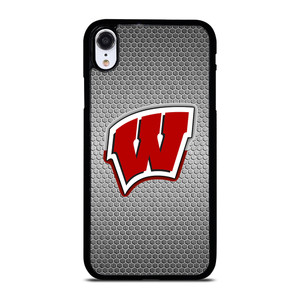 WISCONSIN BADGER EMBLEM iPhone XR Case WISCONSIN BADGER EMBLEM iPhone XR Case