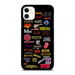 CLASSIC ROCK BAND LOGO iPhone 11 Case