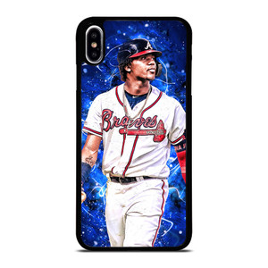 ACUNA JR ATLANTA BRAVES ART MLB iPhone XS Max Case