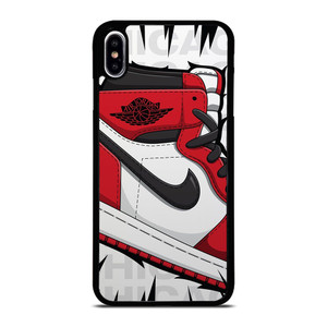 AIR JORDAN NIKE SNEAKERS ART iPhone XS Max Case AIR JORDAN NIKE SNEAKERS ART iPhone XS Max Case
