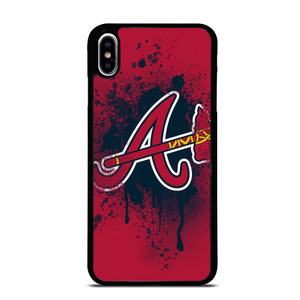 ATLANTA BRAVES MLB LOGO INITIAL iPhone XS Max Case ATLANTA BRAVES MLB LOGO INITIAL iPhone XS Max Case