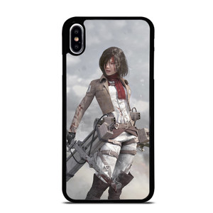 ATTACK ON TITAN MIKASA ACKERMAN SNOW iPhone XS Max Case