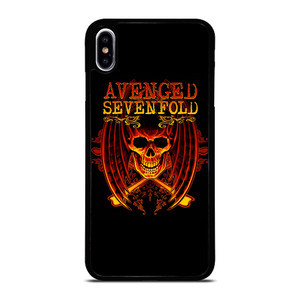 AVENGED SEVENFOLD A7X SKULL ICON iPhone XS Max Case