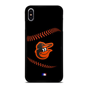 BALTIMORE ORIOLES BASEBALL BLACK iPhone XS Max Case