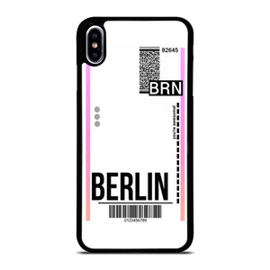 BERLIN BOARDING PASS iPhone XS Max Case