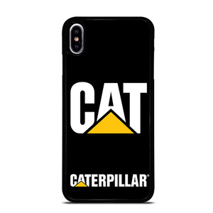 CAT CATERPILLAR BLACK LOGO iPhone XS Max Case