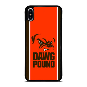 CLEVELAND BROWNS DAWG POUND LOGO iPhone XS Max Case