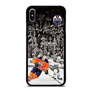 CONNOR MCDAVID HOCKEY OILERS LEAGUE iPhone XS Max Case