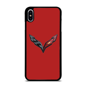 CORVETTE STINGRAY CHEVY RED iPhone XS Max Case