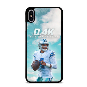 DAK PRESCOTT DALLAS COWBOYS FOOTBALL RISING iPhone XS Max Case