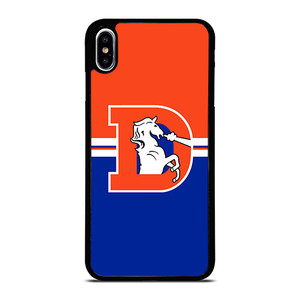 DENVER BRONCOS HORSE WHITE LOGO iPhone XS Max Case