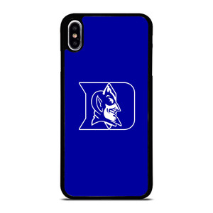 DUKE BLUE DEVILS LOGO UNIVERSITY BASKETBALL 4 iPhone XS Max Case