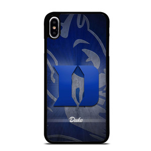 DUKE BLUE DEVILS LOGO UNIVERSITY BASKETBALL iPhone XS Max Case