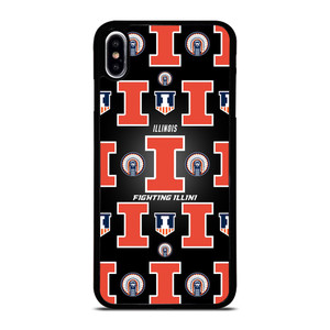 ILLINOIS FIGHTING ILLINI LOGO iPhone XS Max Case