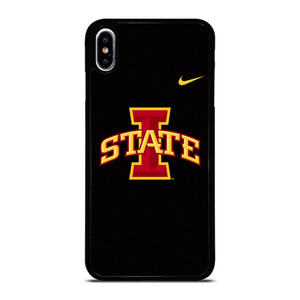 IOWA STATE FOOTBALL BLACK WALLPAPER iPhone XS Max Case