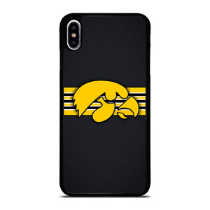 IOWA UNIVERSITY FOOTBALL TEAM LOGO iPhone XS Max Case