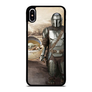 MANDALORIAN AND BABY YODA STAR WARS iPhone XS Max Case