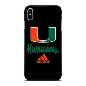 MIAMI HURRICANES ADIDAS iPhone XS Max Case