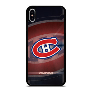MONTREAL CANADIENS LOGO ICE HOCKEY iPhone XS Max Case