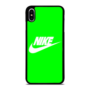 NIKE LOGO IN GREEN iPhone XS Max Case NIKE LOGO IN GREEN iPhone XS Max Case