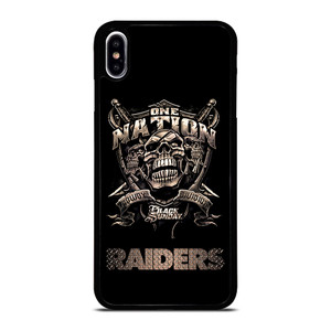 OAKLAND RAIDERS FOOTBALL ONE NATION iPhone XS Max Case
