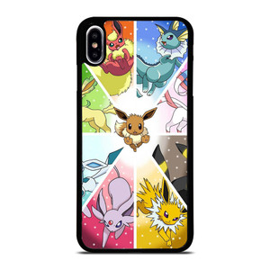 POKEMON ALL EEVEE iPhone XS Max Case