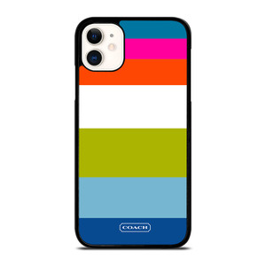 COACH NEW YORK STRIPE iPhone 11 Case COACH NEW YORK STRIPE iPhone 11 Case