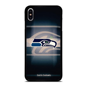 SEATTLE SEAHAWKS FOOTBALL BLUE iPhone XS Max Case