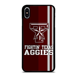 TEXAS A&M FIGHTIN' AGGIES iPhone XS Max Case TEXAS A&M FIGHTIN' AGGIES iPhone XS Max Case