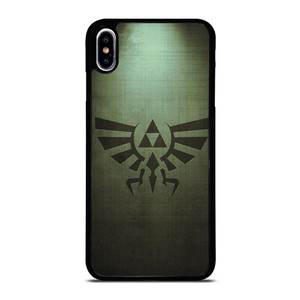 THE LEGEND OF ZELDA METAL SYMBOL iPhone XS Max Case THE LEGEND OF ZELDA METAL SYMBOL iPhone XS Max Case