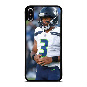 WILSON SEATTLE SEAHAWKS WHITE JERSEY iPhone XS Max Case
