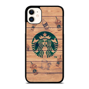 COFFEESHOP STARBUCK WOODEN LOGO iPhone 11 Case COFFEESHOP STARBUCK WOODEN LOGO iPhone 11 Case