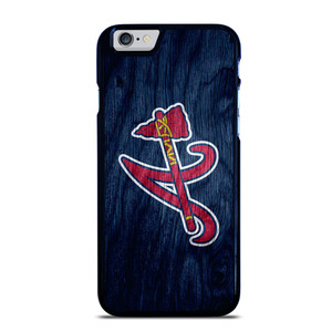 ATLANTA BRAVES MLB WOODEN LOGO iPhone 6 / 6S Case