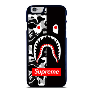BAPE SHARK SUPREME CAMO BLACK iPhone 6 / 6S Case BAPE SHARK SUPREME CAMO BLACK iPhone 6 / 6S Case