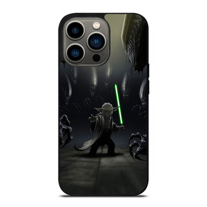YODA VS ALIENS iPhone 13 Pro Case