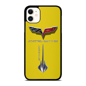 Corvette Stingray C7 Yellow iPhone 11 Case Corvette Stingray C7 Yellow iPhone 11 Case