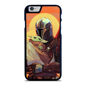 MANDALORIAN AND BABY YODA STAR WARS CARTOON iPhone 6 / 6S Case MANDALORIAN AND BABY YODA STAR WARS CARTOON iPhone 6 / 6S Case