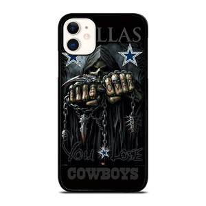 DALLAS COWBOYS SKULL iPhone 11 Case DALLAS COWBOYS SKULL iPhone 11 Case