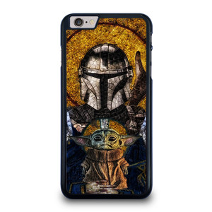 MANDALORIAN AND BABY YODA STAR WARS ART iPhone 6 / 6S Plus Case MANDALORIAN AND BABY YODA STAR WARS ART iPhone 6 / 6S Plus Case