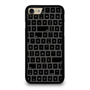 BLACK KEYBOARD PATTERN iPhone 7 Case BLACK KEYBOARD PATTERN iPhone 7 Case