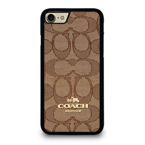 COACH NEW YORK PATTERN BROWN iPhone 7 Case