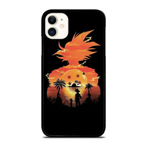DRAGON BALL GOKU SILHOUETTE iPhone 11 Case DRAGON BALL GOKU SILHOUETTE iPhone 11 Case