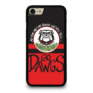 GEORGIA BULLDOGS DAWGS STRIP iPhone 7 Case