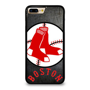 BOSTON RED SOX BASEBALL METAL LOGO iPhone 7 Plus Case