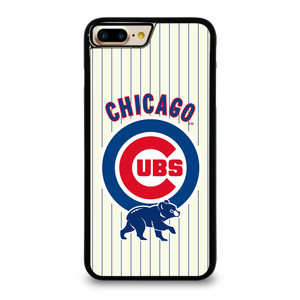 CHICAGO CUBS BASEBALL STRIPES LOGO iPhone 7 Plus Case CHICAGO CUBS BASEBALL STRIPES LOGO iPhone 7 Plus Case