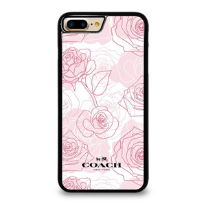 COACH NEW YORK PINK ROSES iPhone 7 Plus Case