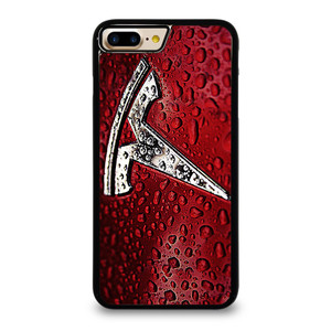 TESLA RED WATER EMBLEM iPhone 7 Plus Case TESLA RED WATER EMBLEM iPhone 7 Plus Case