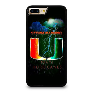 UM MIAMI HURRICANES NFL THUNDER iPhone 7 Plus Case