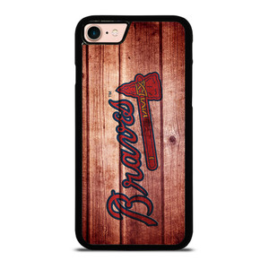 ATLANTA BRAVES BASEBALL WOOD iPhone 8 Case ATLANTA BRAVES BASEBALL WOOD iPhone 8 Case