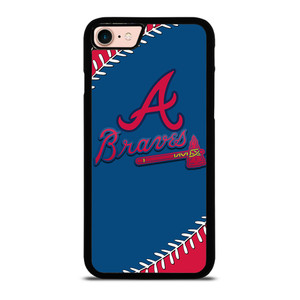 ATLANTA BRAVES ICON BALL BASEBALL iPhone 8 Case